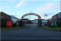 NS3138 : Entrance to the Scottish Maritime Museum, Irvine by Billy McCrorie