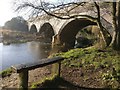 Seat next to the Great Central Way viaduct