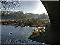 Under the Great Central Way viaduct