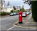 SO9321 : Grade II listed pillarbox on a Cheltenham corner by Jaggery