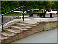SJ5242 : Grindley Brook staircase locks (detail) in Shropshire by Roger  Kidd