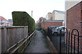 Footpath on Clog Mill Gardens, Selby