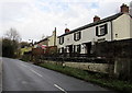 Houses near the northern edge of Drybrook