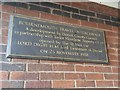 Bournemouth: plaque at the Travel Interchange