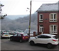 Old-style name sign, George Street, Cwmcarn