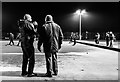 Floodlit Bowling crowd, Bank Park, Warrington