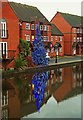 Canalside Christmas tree 2016, Stourport-on-Severn