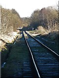 SE0790 : Wensleydale Railway looking east by Gordon Hatton
