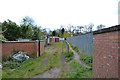 Footpath to Whitley Grove, rear of Ashington Grove, Whitley, southeast Coventry