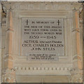 Second World War Memorial in Elveden church