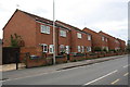 Houses on Boundary Road on site of former barracks