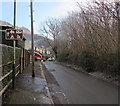 Leisure activities ahead, Nantcarn Road, Cwmcarn