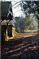 SK2375 : Lych Gate and Lane at Stoney Middleton, Derbyshire by Andrew Tryon