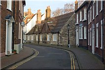 SZ0090 : St George's Almshouses, Church Street, Poole by Jim Osley