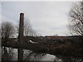 Former brickworks chimney.