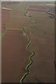 Grayfleet Drain, South Cockerington and Pick Hill Bridge: aerial 2017