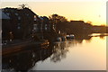 Looking downstream from Staines Bridge