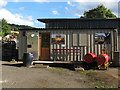 Waiting room at Christow station