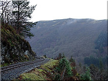 SN7377 : The Vale of Rheidol Railway at Ty'n-y-castell by John Lucas
