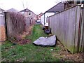 West Southbourne: fly-tipped mattress on footpath H08