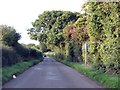 Rural road to Cuxham