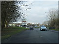 B4267 at Ty Verion roundabout