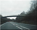 A5 at Fox Lane overbridge