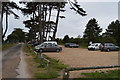 SU4607 : Car park, Royal Victoria Country Park by N Chadwick