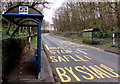 X2 bus stops and shelters in the outskirts of Porthcawl