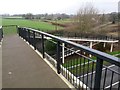 SZ1294 : Holdenhurst: a northward view from the footbridge by Chris Downer