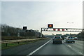 SJ9603 : Smart motorway in operation by Bill Boaden