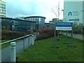 Entrance to the Diabetes Centre, Aintree University Hospital