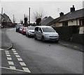 East along Llanfach Road, Llanfach, Abercarn