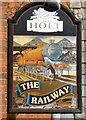 The sign of The Railway