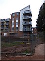 Construction of apartment block, Exeter