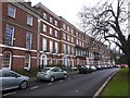 Colleton Crescent, Exeter from the west