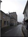 Looking south-west down Foundation Street