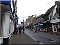 Pedestrians in Upper Brook Street