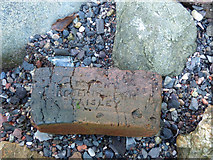 NS3574 : Robert Brown brick by Thomas Nugent