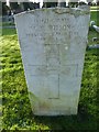 Caterham Cemetery: CWGC grave (xv)