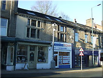 SD9324 : Shops on Burnley Road (A646), Todmorden by JThomas
