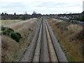 The Doncaster - Lincoln railway line 