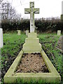 Grave of Lieut Comte Gabriel De Gramont at Fakenham