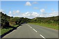 The A499 to Llanbedrog