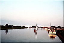 TG4111 : Evening On The River Bure by Peter Jeffery