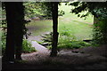 Footbridge. River Wye