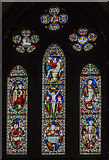 SK9771 : East window, St Peter in Eastgate, Lincoln by Julian P Guffogg