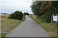 National Cycle Route 2 and Solent Way, Weston Shore