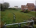 Flood relief basin at Whetstone