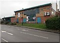 Side of the Jade Jones Pavilion, Flint